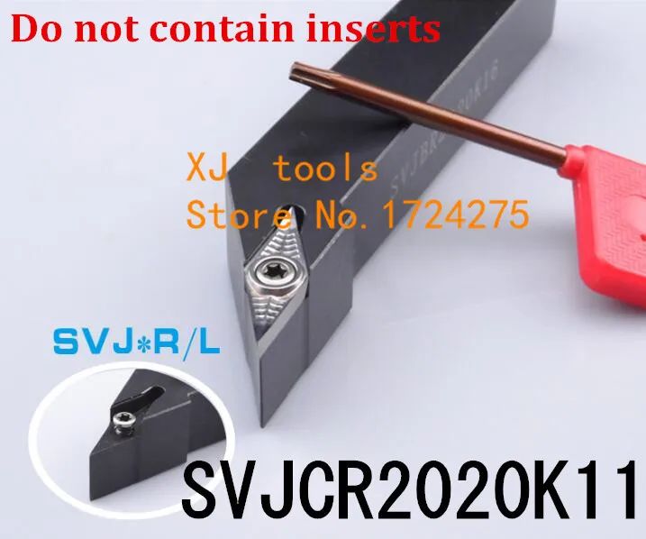 SVJCR2020K11 / SVJCL2020K11 Toolholder 20*20MM CNC turning tool holder 93 degrees External tools Lathe cutting | Инструменты