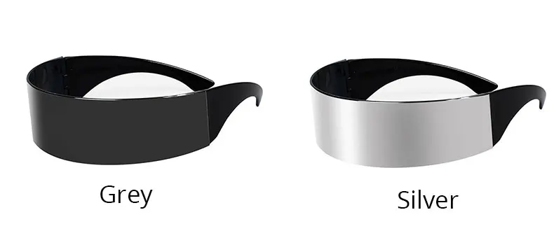 Праздничные солнцезащитные очки для мужчин, женские солнцезащитные очки, серебряные модные очки, вечерние женские солнцезащитные очки Zonnebril Dames one piece Black Bar