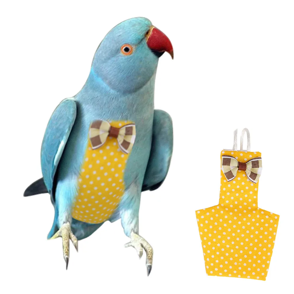 Креативная новая одежда с птицами попугаи Летающий костюм здоровье пеленки безопасность полета тонкий костюм голубь одежда ручной работы