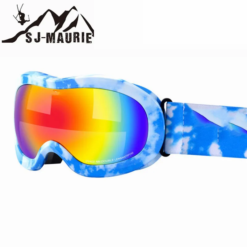 SJ-Maurie الأطفال على الجليد نظارات التزلج نظارات قناع الحرس الشتاء للماء يندبروف المضادة للأشعة فوق البنفسجية حماية للتزلج نظارات SJ-Maurie الأطفال على الجليد نظارات التزلج نظارات قناع الحرس الشتاء للماء يندبروف المضادة للأشعة فوق البنفسجية حماية للتزلج نظارات