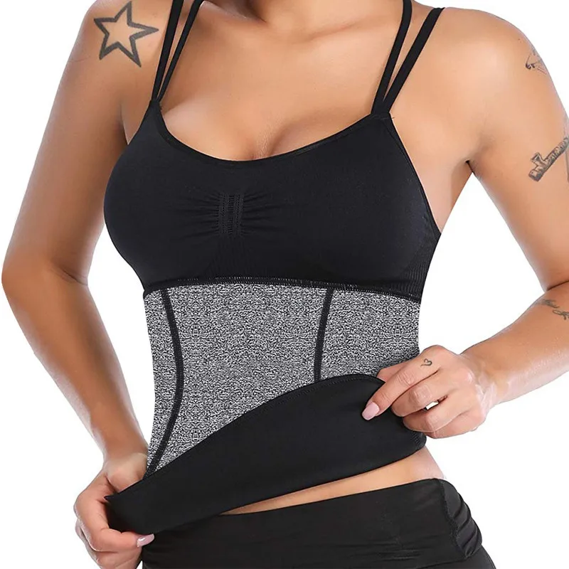 

SEXYWG Waist Support Trainer Hot Neoprene Sweat Gym Fitness Body Shaper for Women Slimming Modeling Belt Strap Sport Top Brace