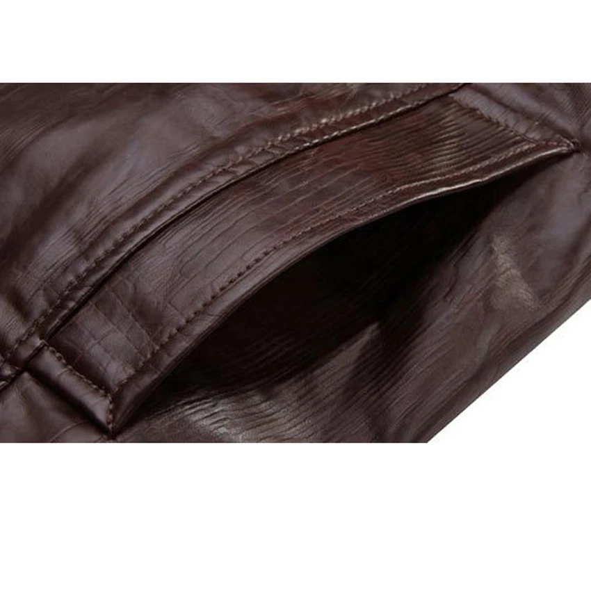Mountainskin 4XL зимние повседневные Куртки из искусственной кожи мужские теплые пальто