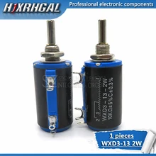 1 шт. WXD3-13-2W 100 200 220 470 680 1K 2,2 K 4,7 K 5,6 K 6,8 K 10K 22K 33K 47K 100K Ohm WXD3-13 2 Вт проволочный потенциометр hjxrhgal
