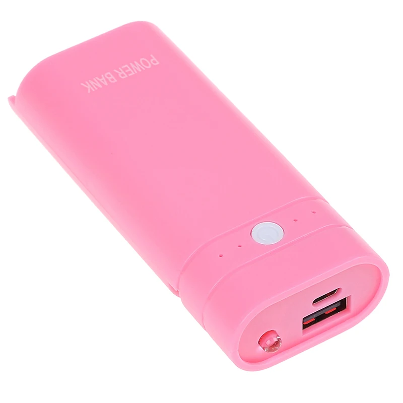 5600 мАч мини USB порт 2x18650 зарядное устройство держатель power Bank Box Чехол DIY Kit для iphone