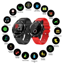 

T1 Full-circle HD color smart bracelet, medical heart rate blood pressure sports waterproof health bracelet
