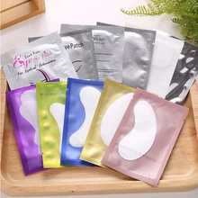 Горячая 50 Накладные ресницы расширение Бумага патчи привитые глаз Стикеры s 11 Цвет ресниц под глазами колодки глаз Бумага патчи советы стикеры