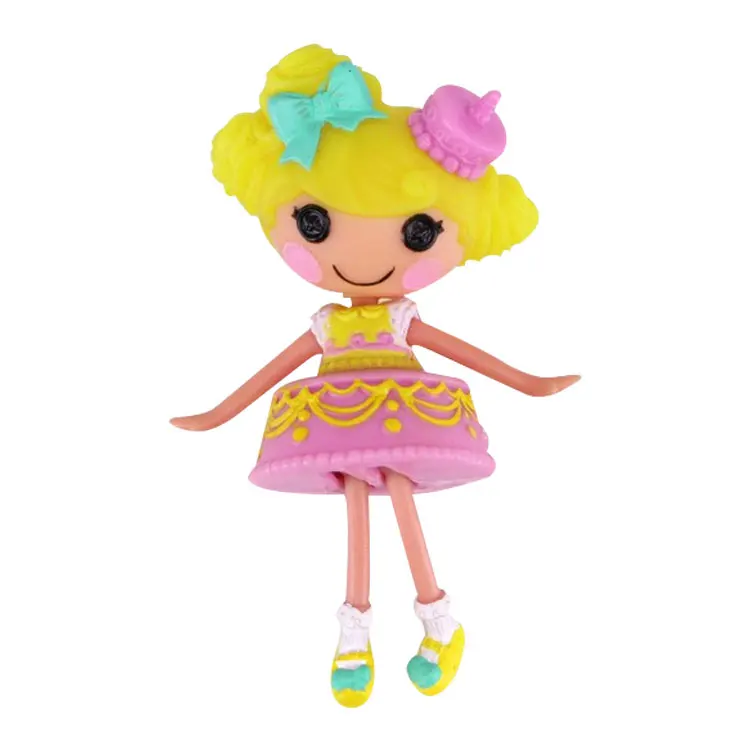 1 шт. 3 дюйма оригинальные MGA куклы Lalaloopsy Мини Куклы для девочек игрушка игровой домик каждая уникальная куклы Lalaloopsy