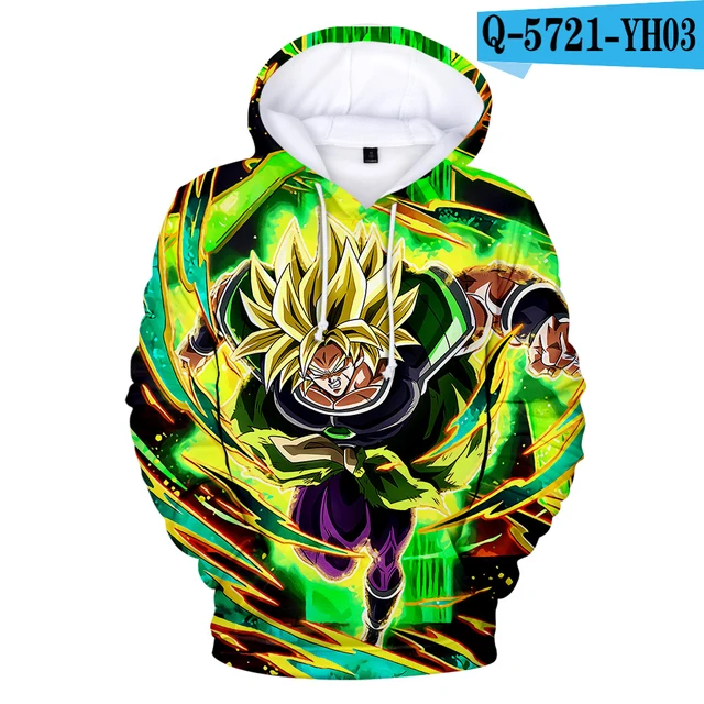 Dragon Ball Super Broly Goku Sudadera con capucha casual sudaderas kakarotto Animec estilo Kpop moda Streetwear ropa de lujo Harajuku|Sudaderas con capucha y sudaderas| AliExpress