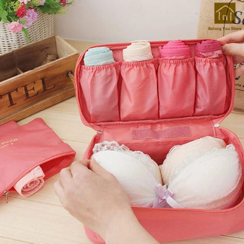 Waterproof Organizer Travel Storage Bags Box Nylon Menporta Moedas Storing Clothes Drawer Organizers Storage Bags Pouch JKQ018