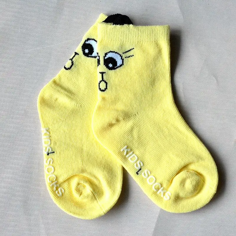 YWHUANSEN/Хлопковые носки для малышей, носки для девочек с героями мультфильмов г. Новые модные носки для мальчиков, одежда детские носки на весну, осень и зиму - Цвет: SOCK12