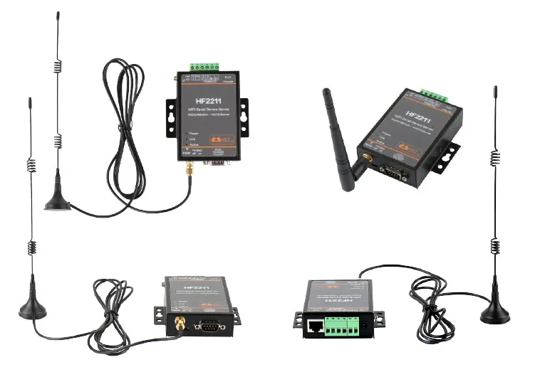 RS485 RS422 para WiFi Dispositivo Conversor Ethernet