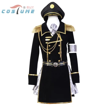 

K Return of Kings Neko Military Cosplay Costume Full Set With Hat Halloween Cosplay Costumes For Women
