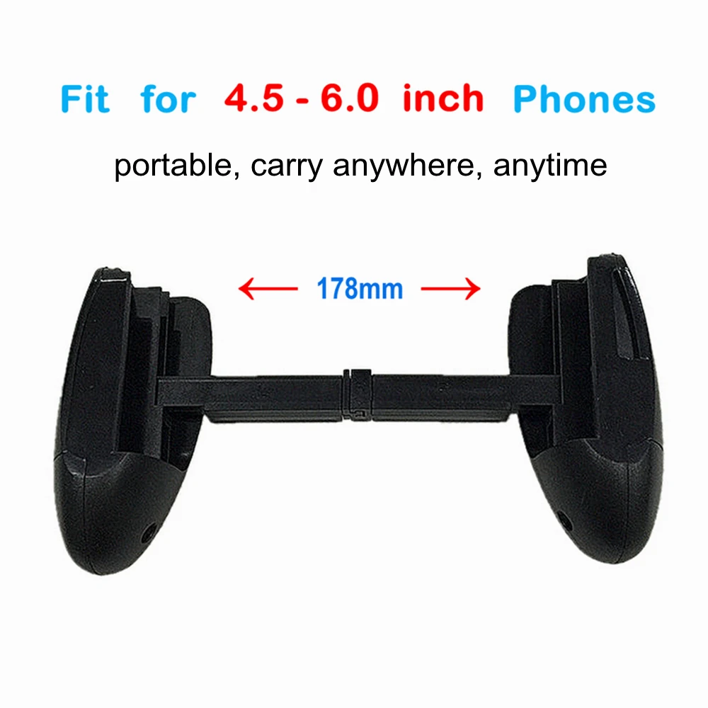 Free Fire PUBG Mobile L1R1 Triggers Gamepad for iPhone Android Phone PUGB Mobil Controller Game Pad L1 R1 Aim Key Button Trigger