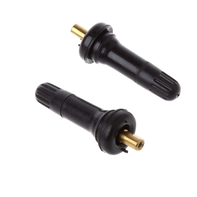 

4Pcs Anti-explosion Snap In Tire Valve Stem Rubber Valve Stem Tire Sensor Service Kit TPMS car repair tool