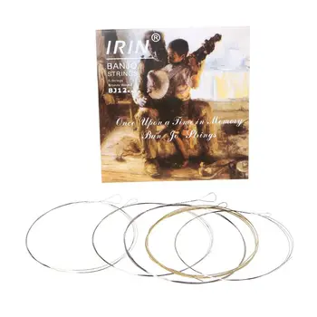 

5pcs/set BJ12 Banjo Strings Stainless Steel Coated Copper Alloy Wound .009-.020