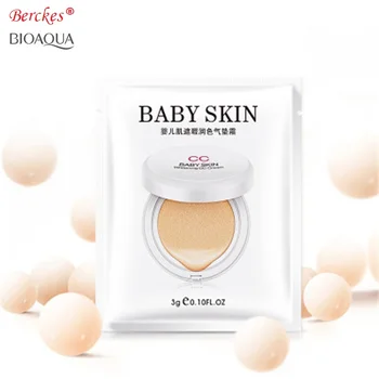 

Bioaqua baby muscle concealer moisturizing air cushion cream try to install pure and flawless natural nude makeup bb cream cosm