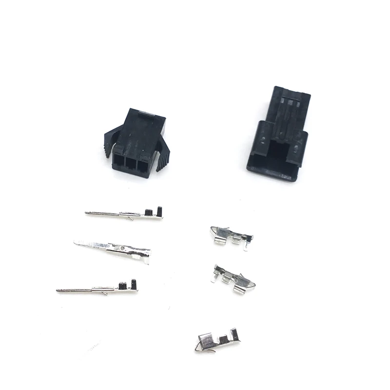 10 компл./лот коннекторы SM 3Pin Pitch 2 54 мм гнездовой и наружный корпус + клеммы 3P JST