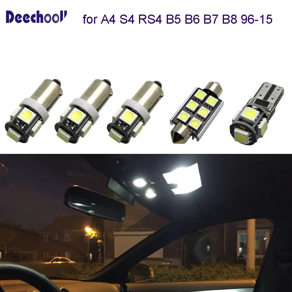 Car Truck Lighting Lamps 6x Led Smd Interior Light For