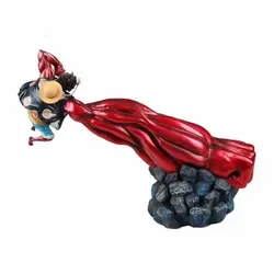 Одна штука Luffy gear четвёртое аниме Luffy Monkey D Luffy gear 4th Luffy 28 см ПВХ одна штука фигурка героев модель