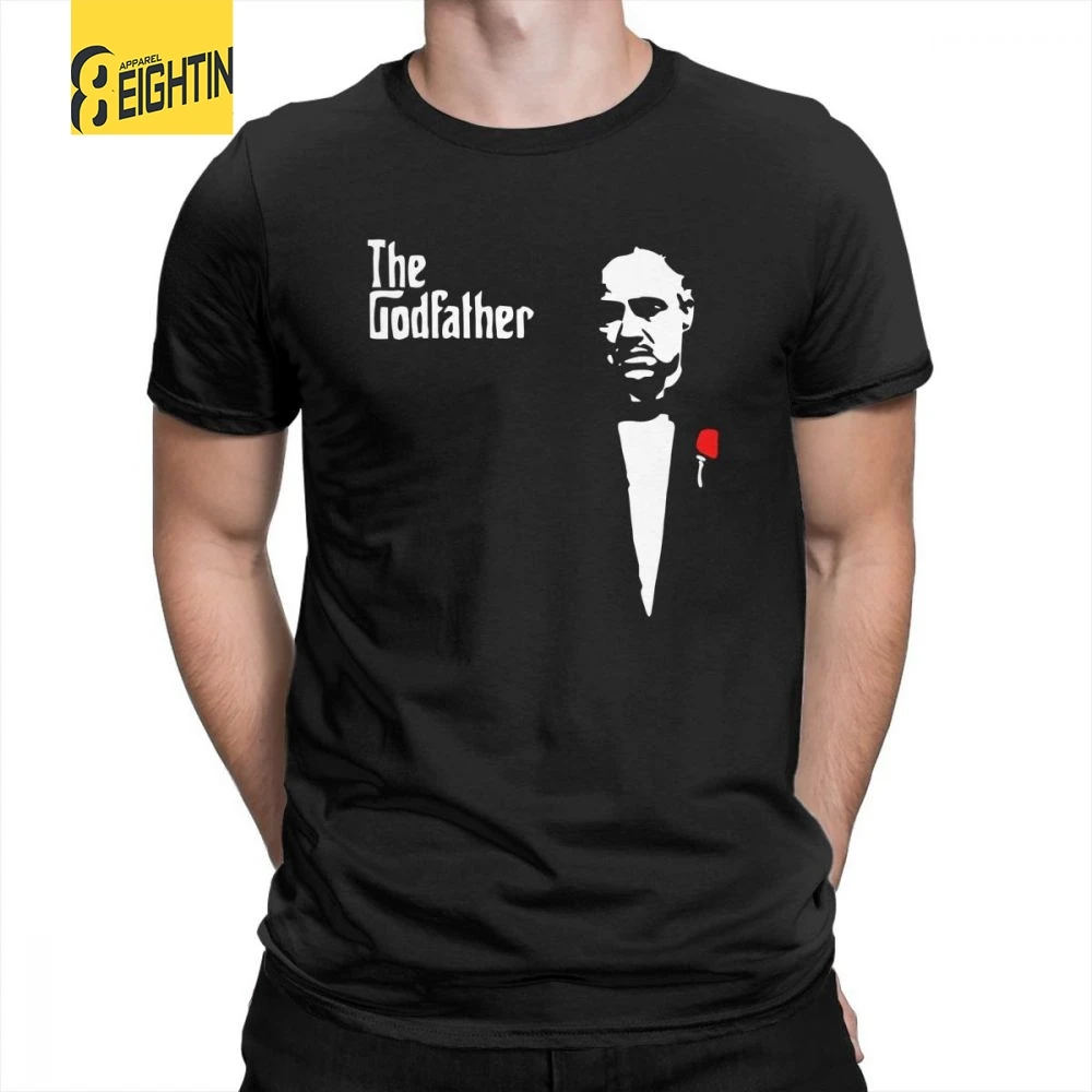 

Gomorra Godfather T Shirts Round Neck Men's 100% Cotton Tee Shirts T-Shirts Casual Short-Sleeve Popular Plus Size Breathable
