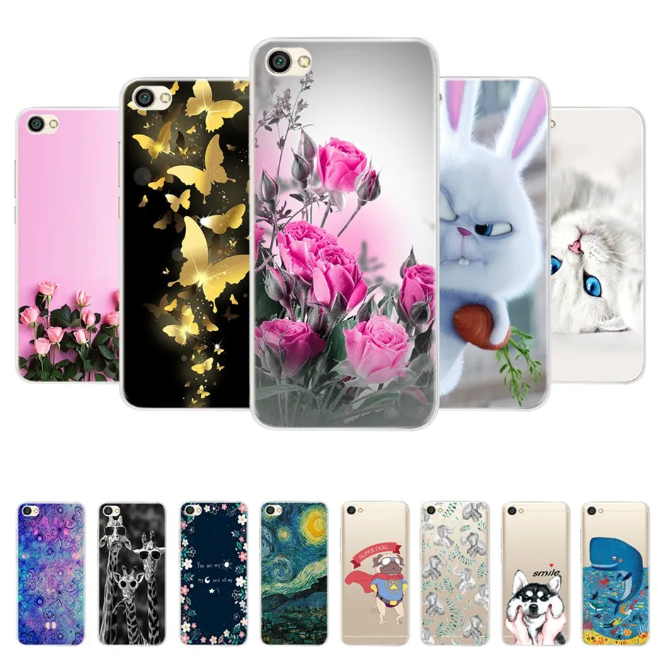 

For Xiaomi Redmi Note 5A Case Cover Redmi Note 5A Case Soft TPU Cartoon Phone Back Case For Coque Xiaomi Redmi Note 5A 16GB 5.5"