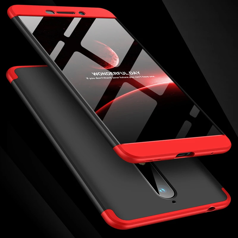 360 Degree Full Cover Case For Nokia 6 2018 TA-1054 Case With Tempered Glass Luxury Plastic Case For 2018 Nokia 6 Nokia6 Cover