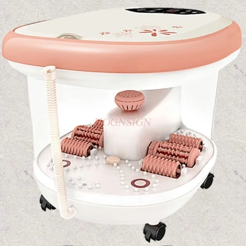 Electric Feet Cleansing Foot Tub Automatic Massage Electronic Footbath Deep Basin Heating Plantar Barrel Leg Wash Top Fashion