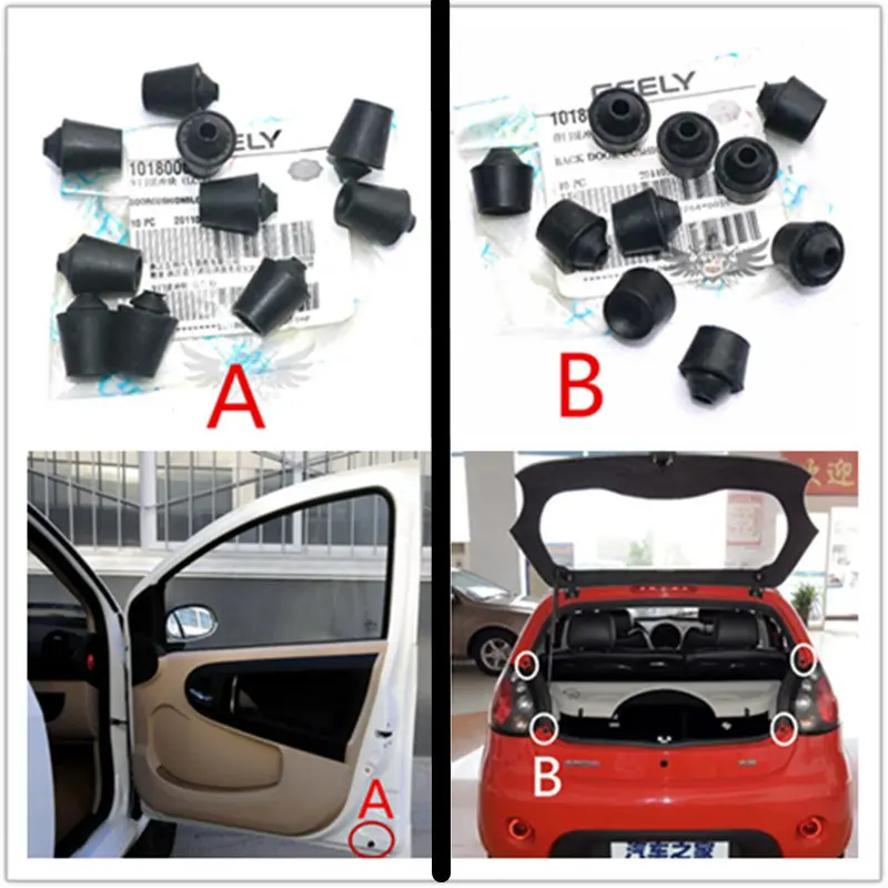 Автомобильная задняя дверь багажника буферный блок для Geely LC GX2 Emgrand XPandino Panda