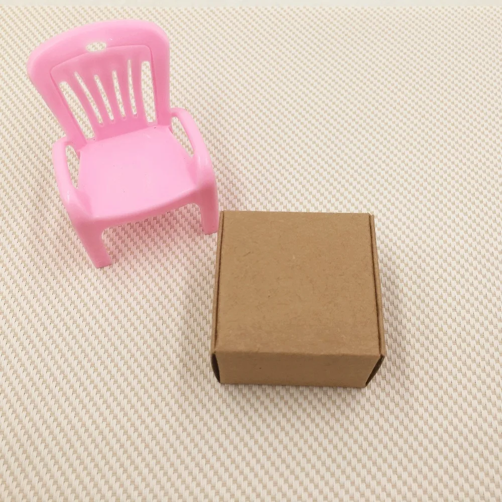 

30Pcs/Lot Brown Retro Kraft Paper Cardboard Packaging Box Series For Cosmetic Lipsticks Pizza Moon Cake Soap Toys Storage Boxes