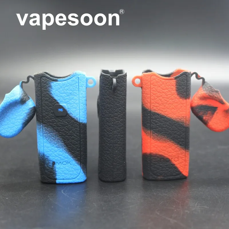 1 шт. Vapesoon Nord силиконовый чехол, защитный чехол для SMOK Nord Pod system Vape комплект, силиконовый чехол Nord футляр для вейпа с металлическим шнурком