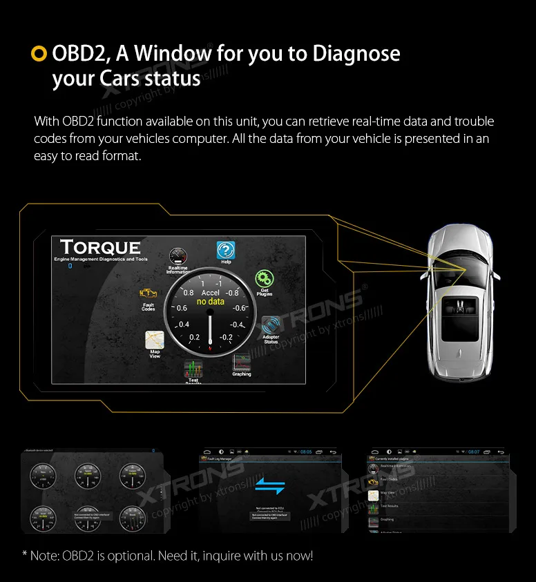 Flash Deal XTRONS 7" Android 8.0 Octa Core Car DVD Player Radio GPS USB Navigation for Ford Focus II Mondeo S-Max C-Max Galaxy II Kuga 2011 21