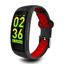 AiSDO Fitness Bracelet IP68 Waterproof Dynamic Heart Rate Blood Pressure Monitoring Fitness Tracker Smart Bracelet for Men Women