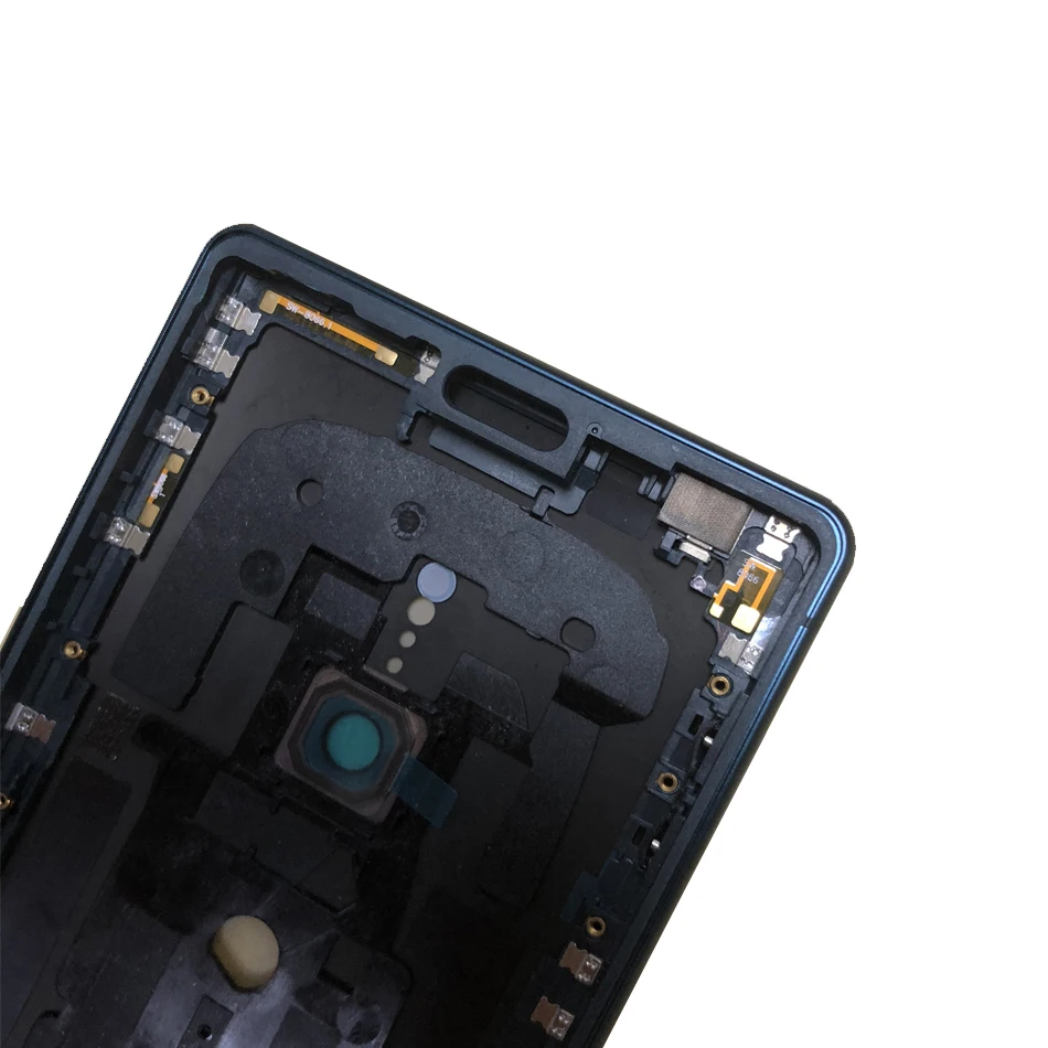 Новинка для sony Xperia XZ2 задняя крышка батарейного отсека задняя дверь корпус H8216 H8266 H8276 H8296 заднее стекло чехол с объективом камеры