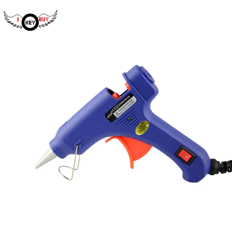 

1PC 20W Professional Hot Glue Gun High Temp Handy Heater Melting Glue Guns Repair Heat Tools Blue