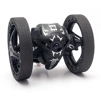 

Kids Controlled Children With LED Toy RC Truck Gifts Shockproof Function Smart Leaping Remote Control Bounce Car Night Lights