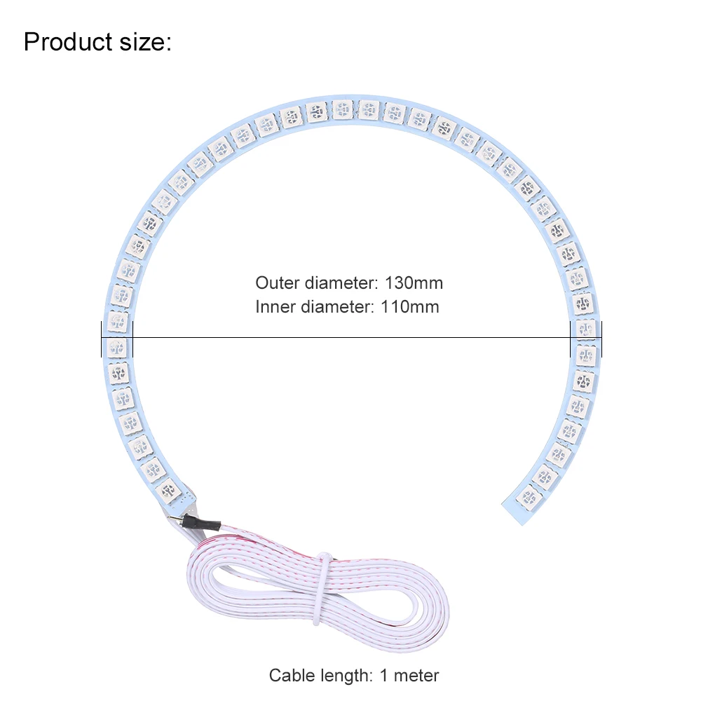 16 Цвета изменение DC12V 34 Вт RGB разноцветные светодио дный Ангельские глазки Halo Кольцо SMD5050 с удаленным Управление Flash/мерцающий грузовик
