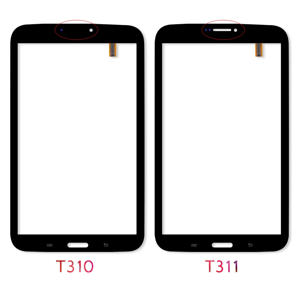 Srjtek 8 0 сенсорный экран для Samsung Galaxy Tab 3 T310 T311 SM дигитайзер сенсорные части