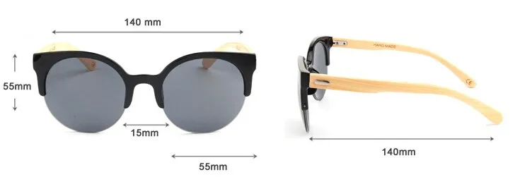 BerWer новые wo мужские модные бамбуковые очки пластиковая оправа с бамбуковыми заушниками