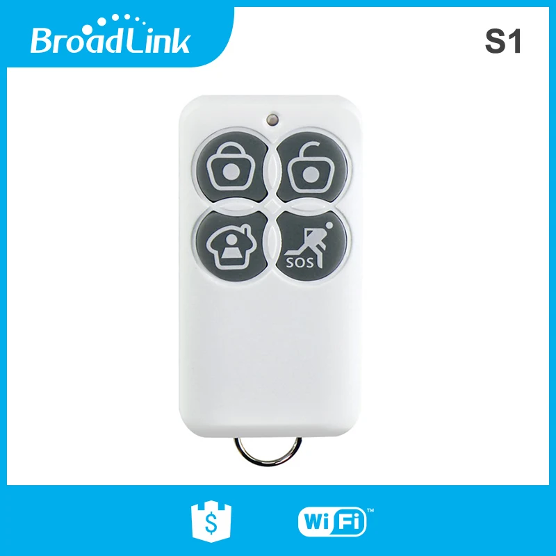 Broadlink S1 S1C SmartOne охранный комплект датчик движения PIR дверной датчик комплект сигнализации для система автоматизации умного дома, домашний набор для ухода - Комплект: Remote Key