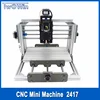 Mini machine à graver cnc 2417, Machine à 3 axes, fraiseuse, Pcb Pvc, pour sculpture métal et bois, routeur cnc cnc, cnc 2417, contrôle grbl ► Photo 1/6