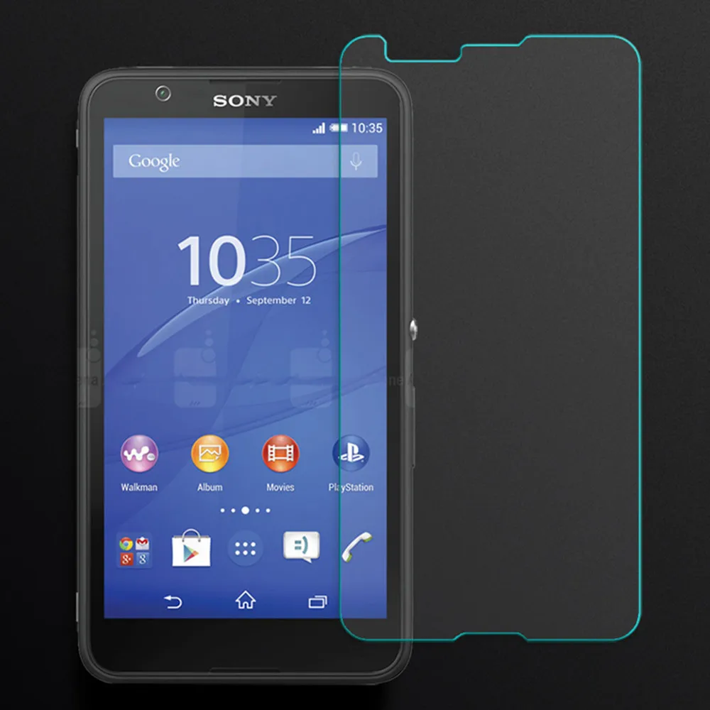 10 шт./лот 2.5D 9H Премиум Закаленное стекло для Sony Xperia E4g E2003 E2006 E2033 E2043 E2053 E 2003