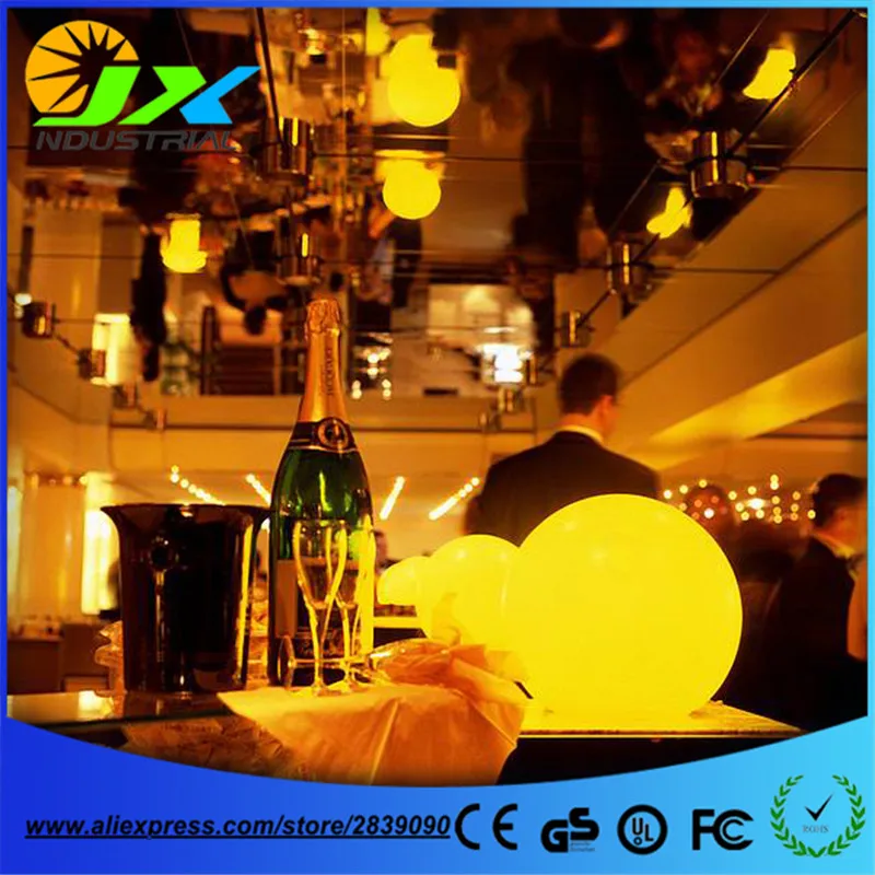 

4pcs*Dia40cm Dia30cm Dia20cm led Glowing stage sphere ball lamp/ hotel decoration light