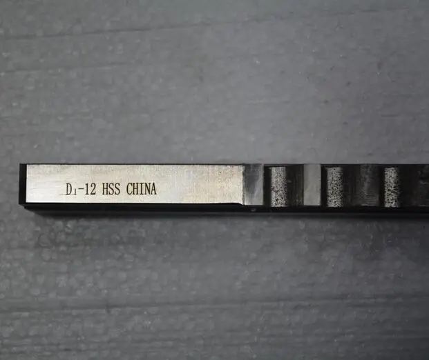 

12mm D1 Push-Type Keyway Broache Metric Size HSS Keyway Cutting Tool for CNC Router Metalworking