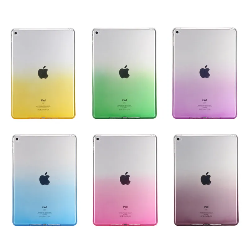 

For iPad Mini 4 ultra thin TPU Clear Soft Cover Case For Apple iPad Mini 4 Hot Selling