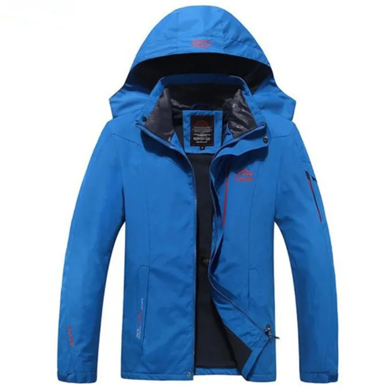 

Super Size 6XL 7XL 8XL Men's Jacket Demi Season Quality Brand Waterproof and Wind-proof Jacket Overcoat Mountaineering Jacket