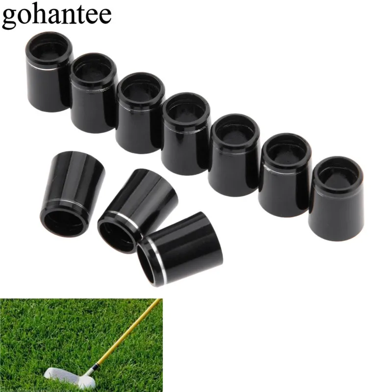gohantee 10 Pcs/Lot Golf Club Ferrules For 0.370 Inch Tip Irons Shaft 9.3*16*13.6mm Golf Accessories Sleeve Ferrule Replacements gohantee 10 Pcs/Lot Golf Club Ferrules For 0.370 Inch Tip Irons Shaft 9.3*16*13.6mm Golf Accessories Sleeve Ferrule Replacements