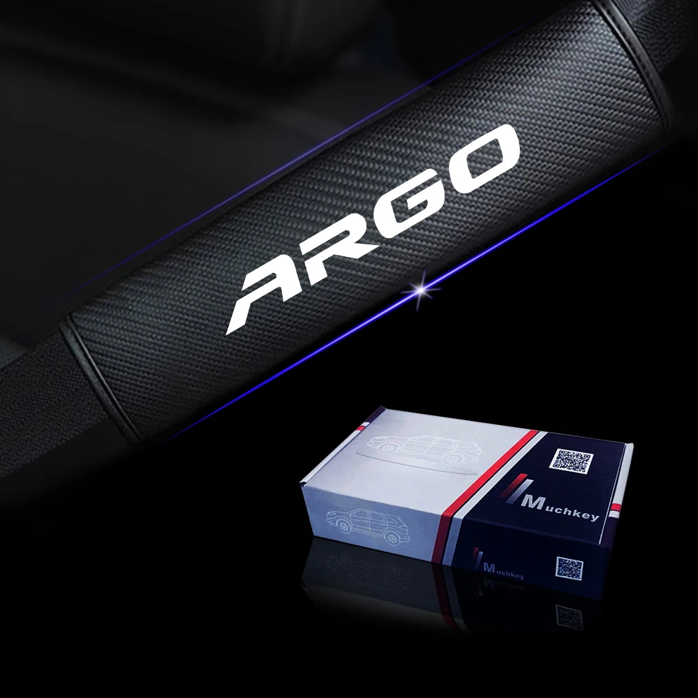 2 шт. светоотражающий автомобильный ремень безопасности ремня безопасности для FIAT Argo автостайлинг автозапчасти