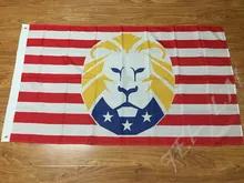 Trump Flag MAGA Lion 3′ x 5′ -Make America Great Again100D Polyester Free Shipping