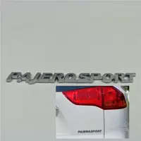 emblem badge Pajerosport Rear Trunk Badge Emblem Logo For Mitsubishi Pajero Sport 2010-2016 Nameplate Triple Diamond (1)