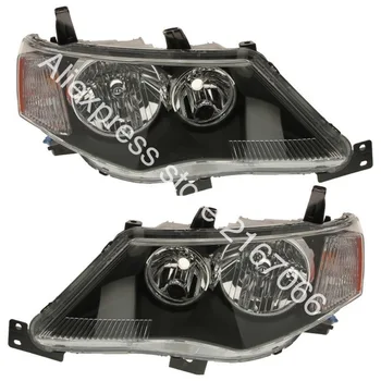 

Headlights Pair for Mitsubishi Outlander XL 2006 2007 2008 2009 2010 Halogen Headlamps Left + Right side Halogen